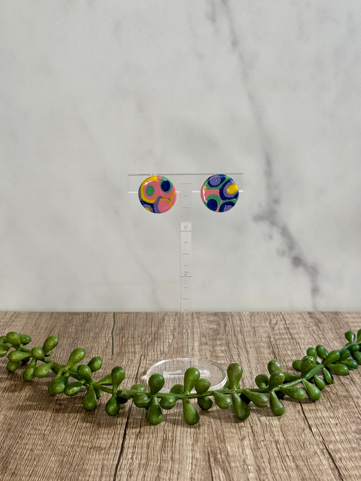 Assorted spotted earrings