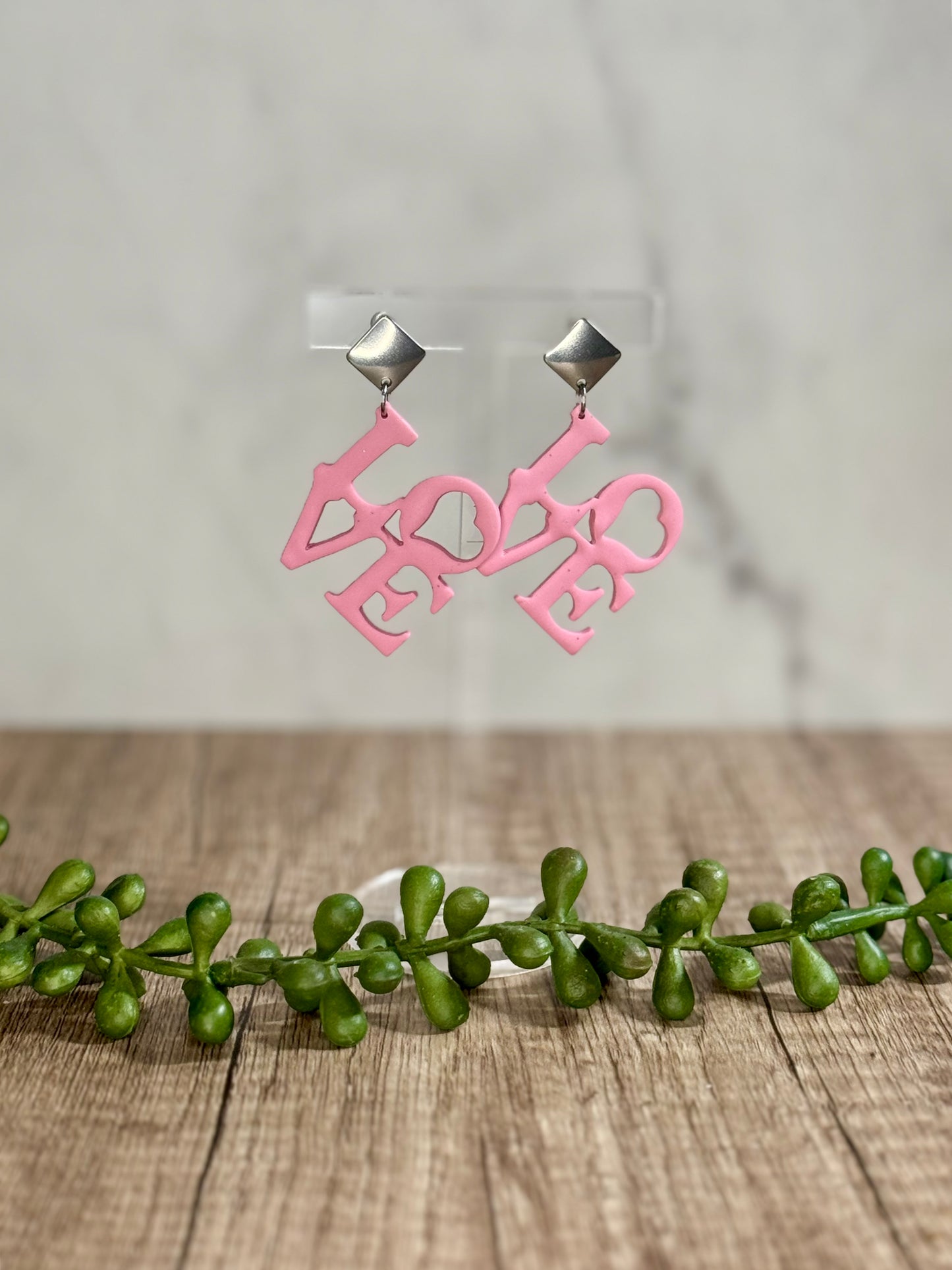 LOVE stud earrings