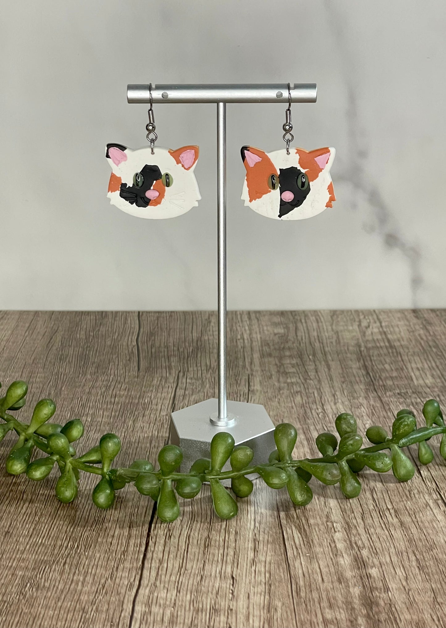 Assorted cat earrings