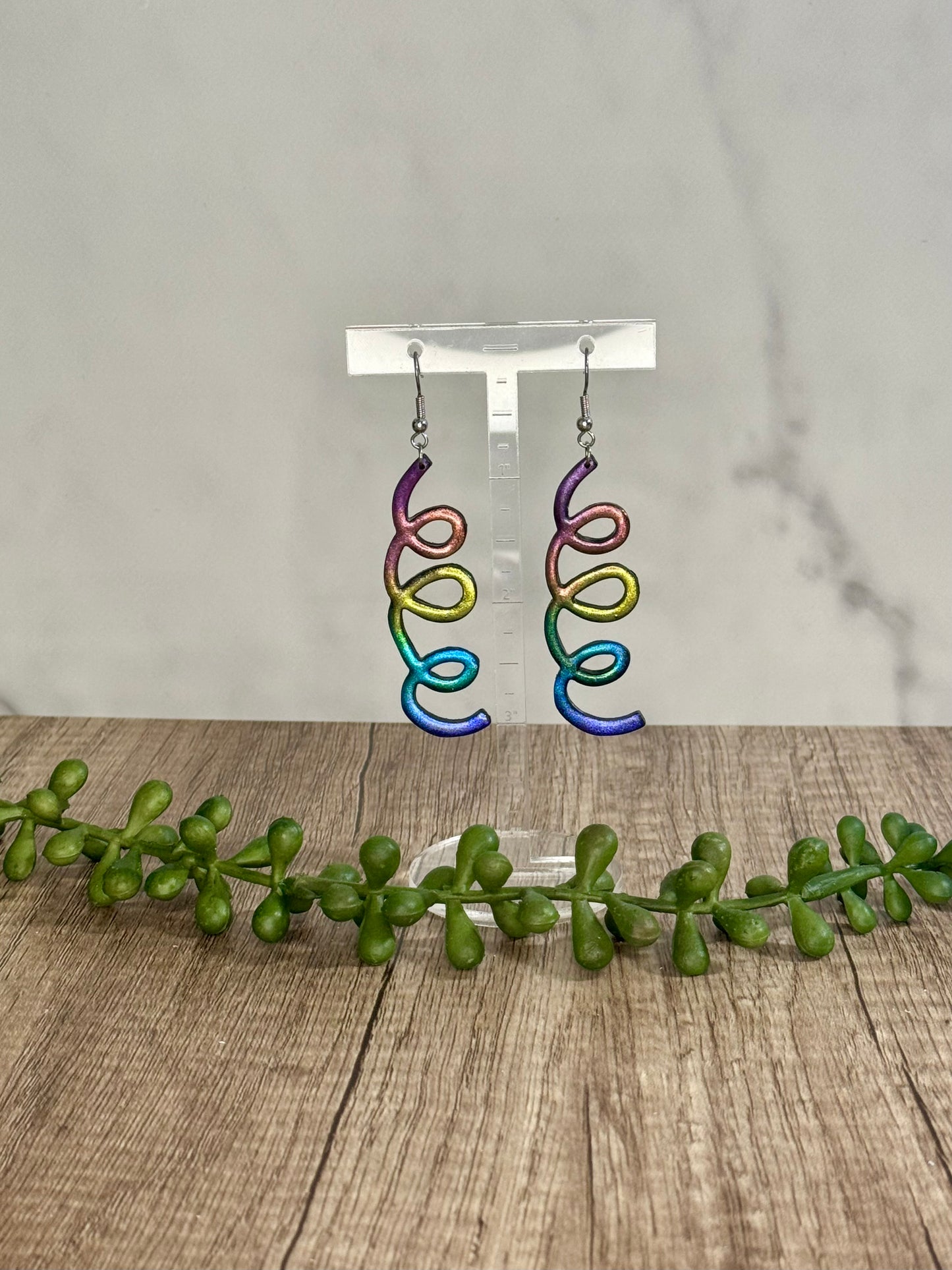 Assorted Chameleon Shimmer earrings