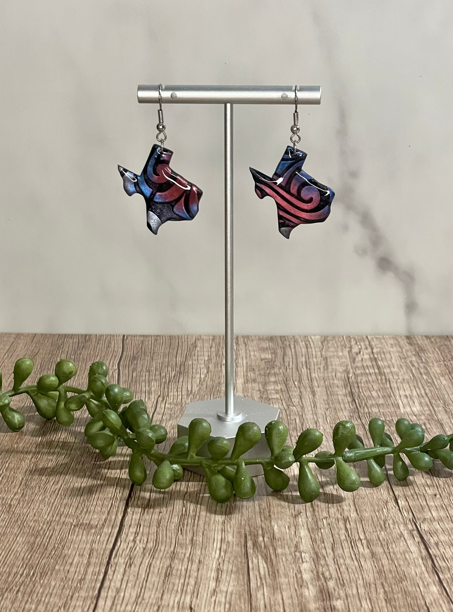 Assorted Texas earrings