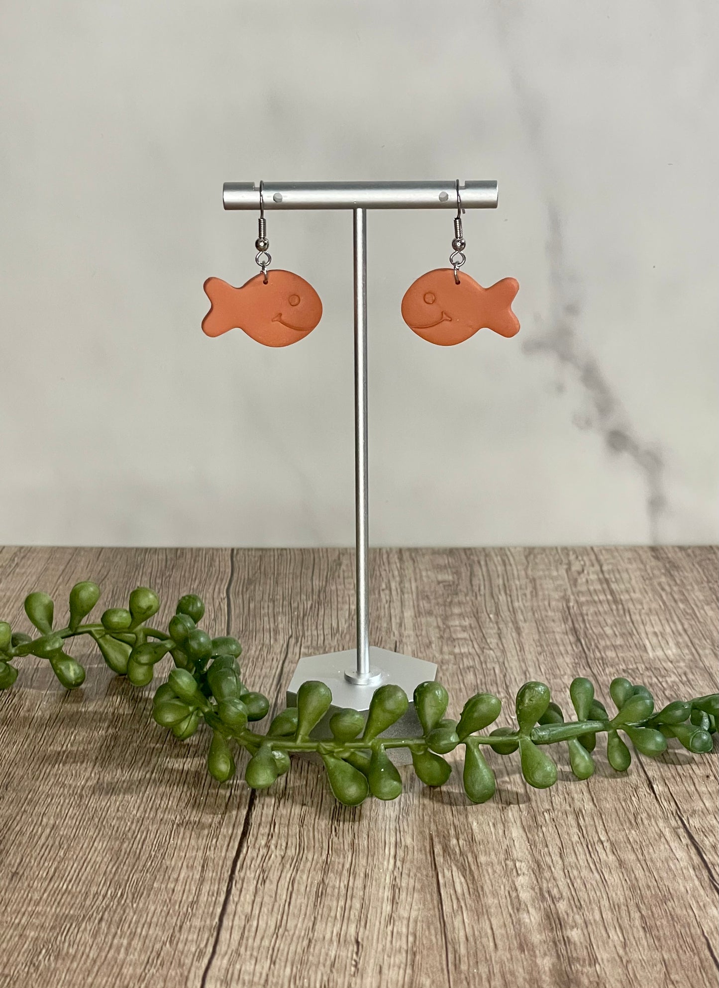 Goldfish earrings