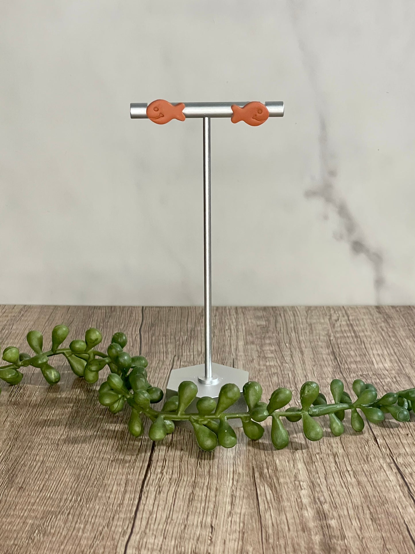 Goldfish earrings