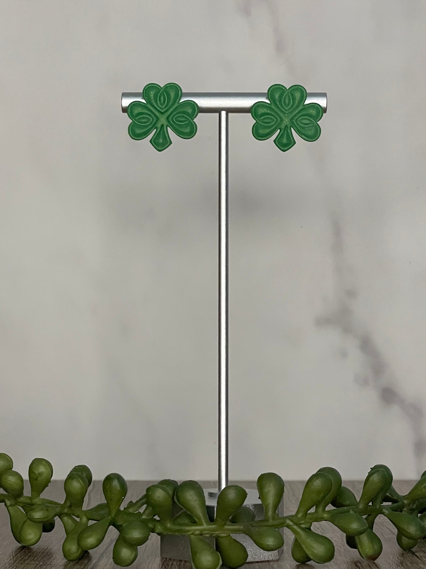 Assorted shamrock earrings