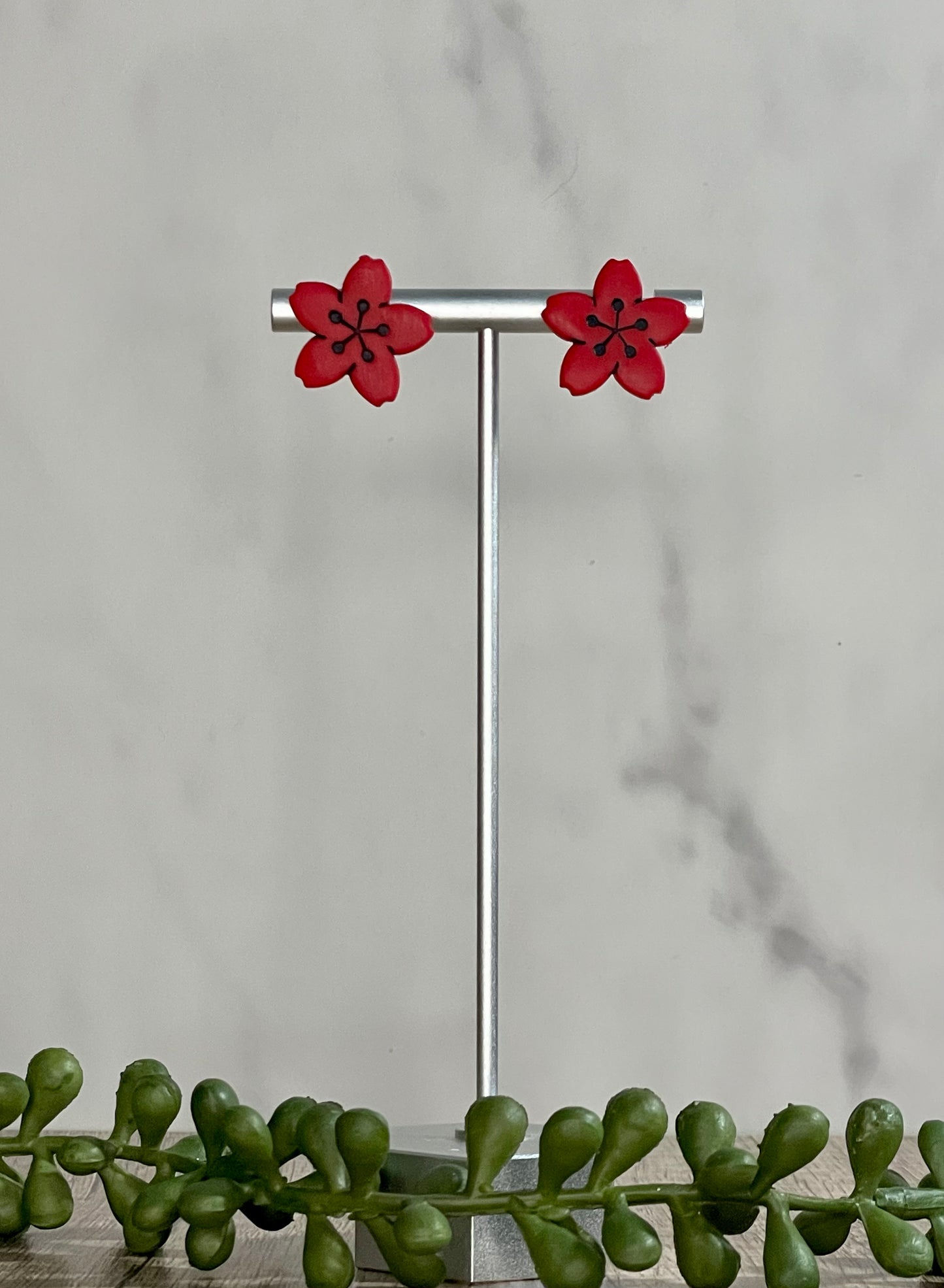Poppy earrings