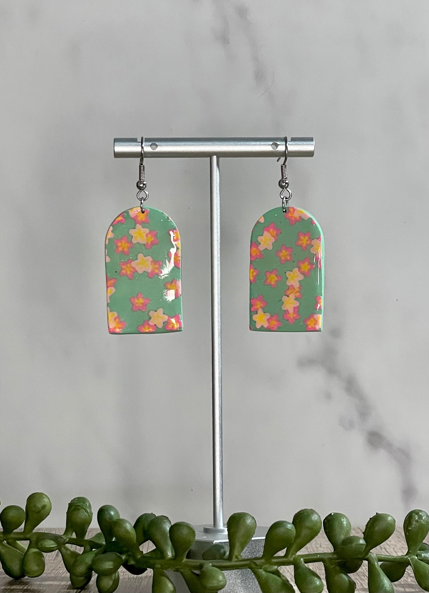 Cherry blossom earrings