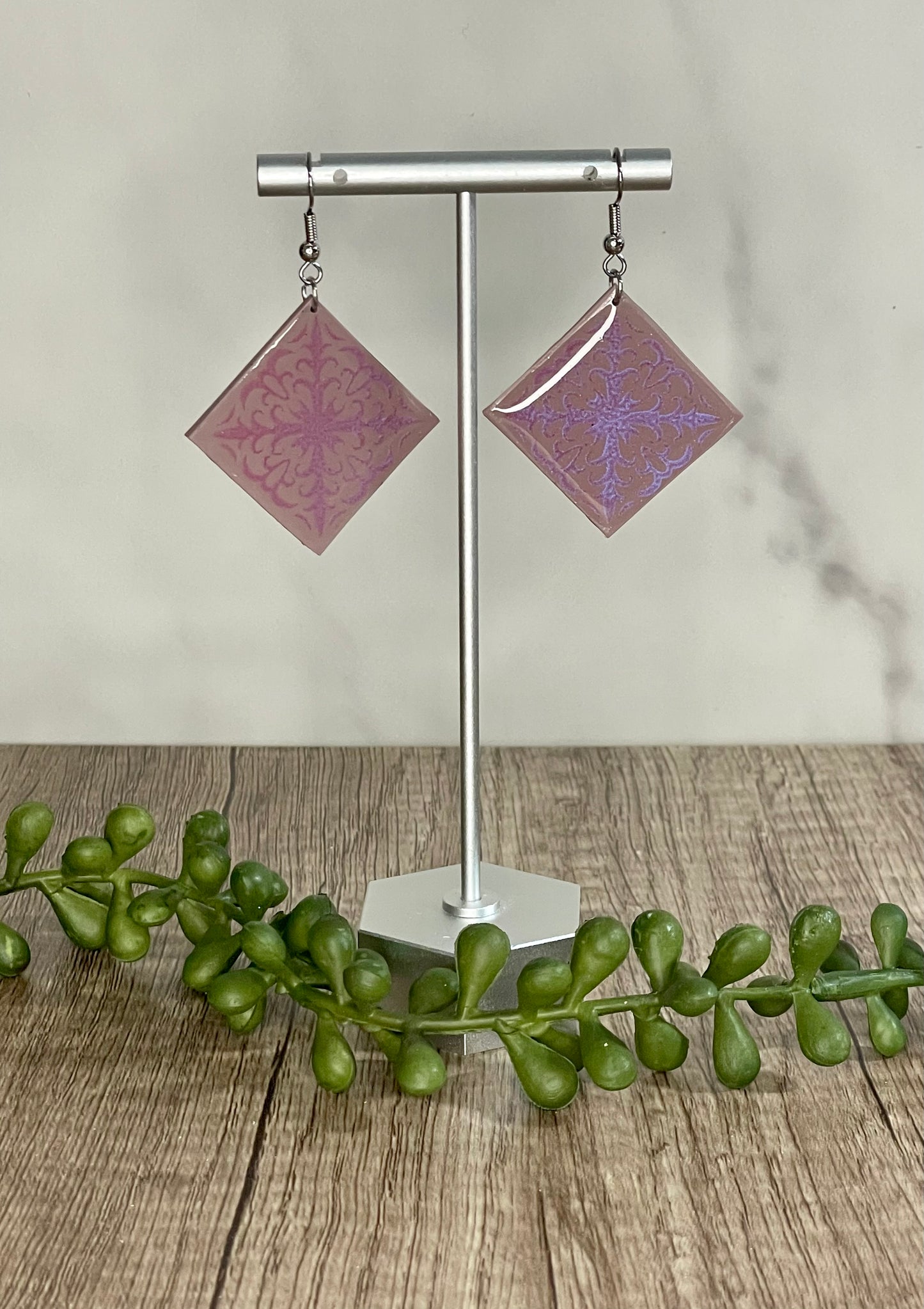 Tile earrings