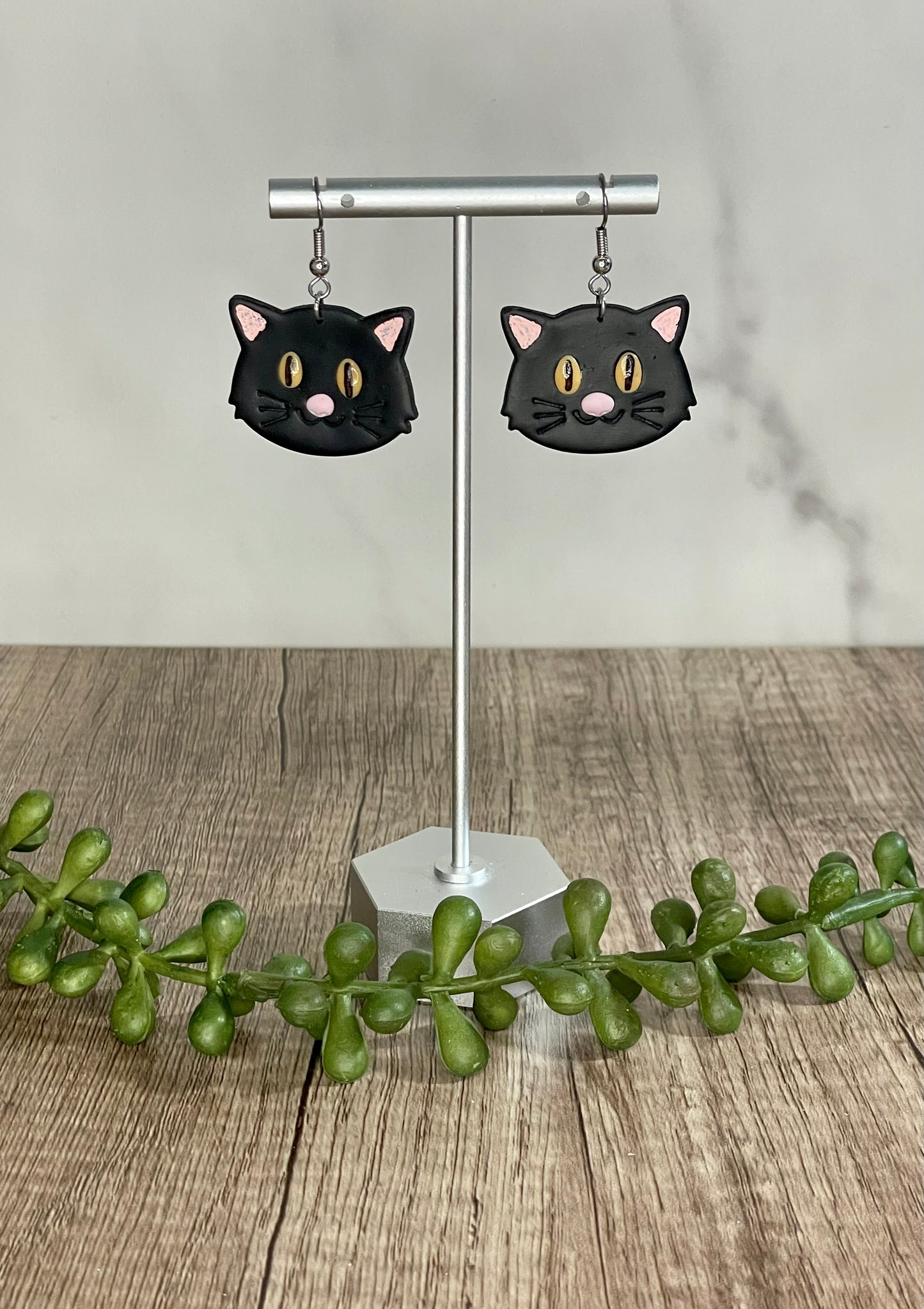 Assorted cat earrings