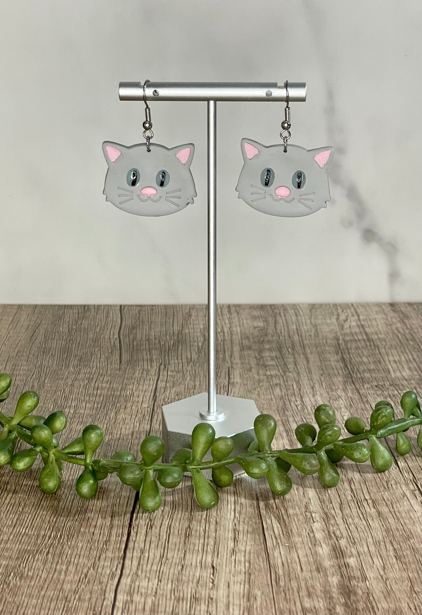 Assorted cat earrings