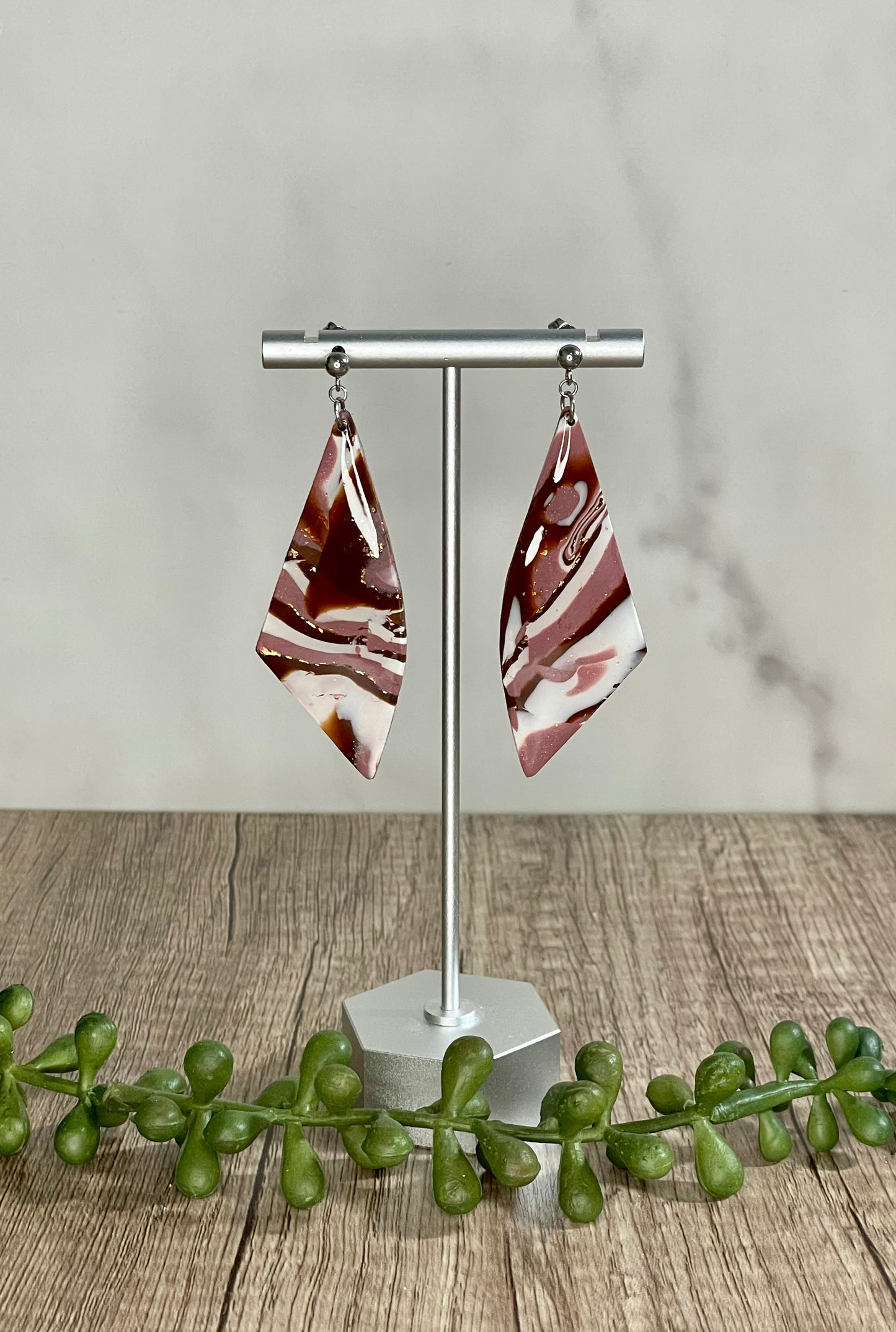 Neapolitan earrings